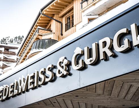 entrance at Hotel Edelweiss Gurgl