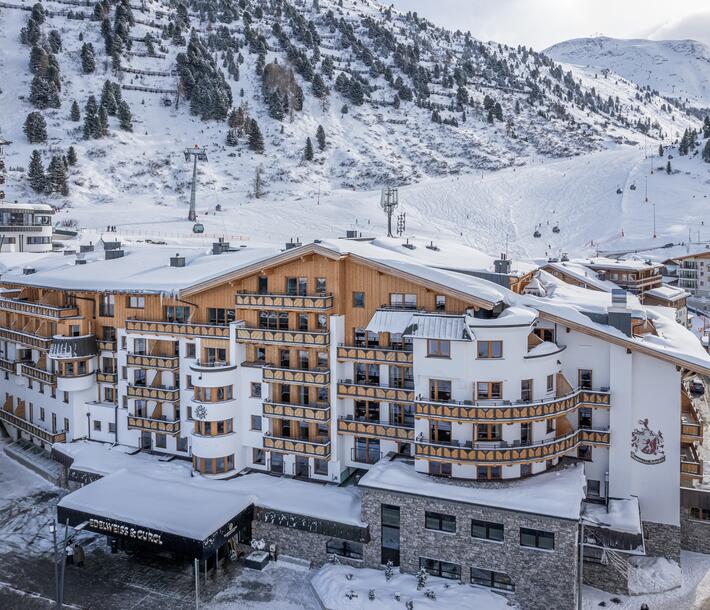 Hotel Edelweiss & Gurgl im Winter