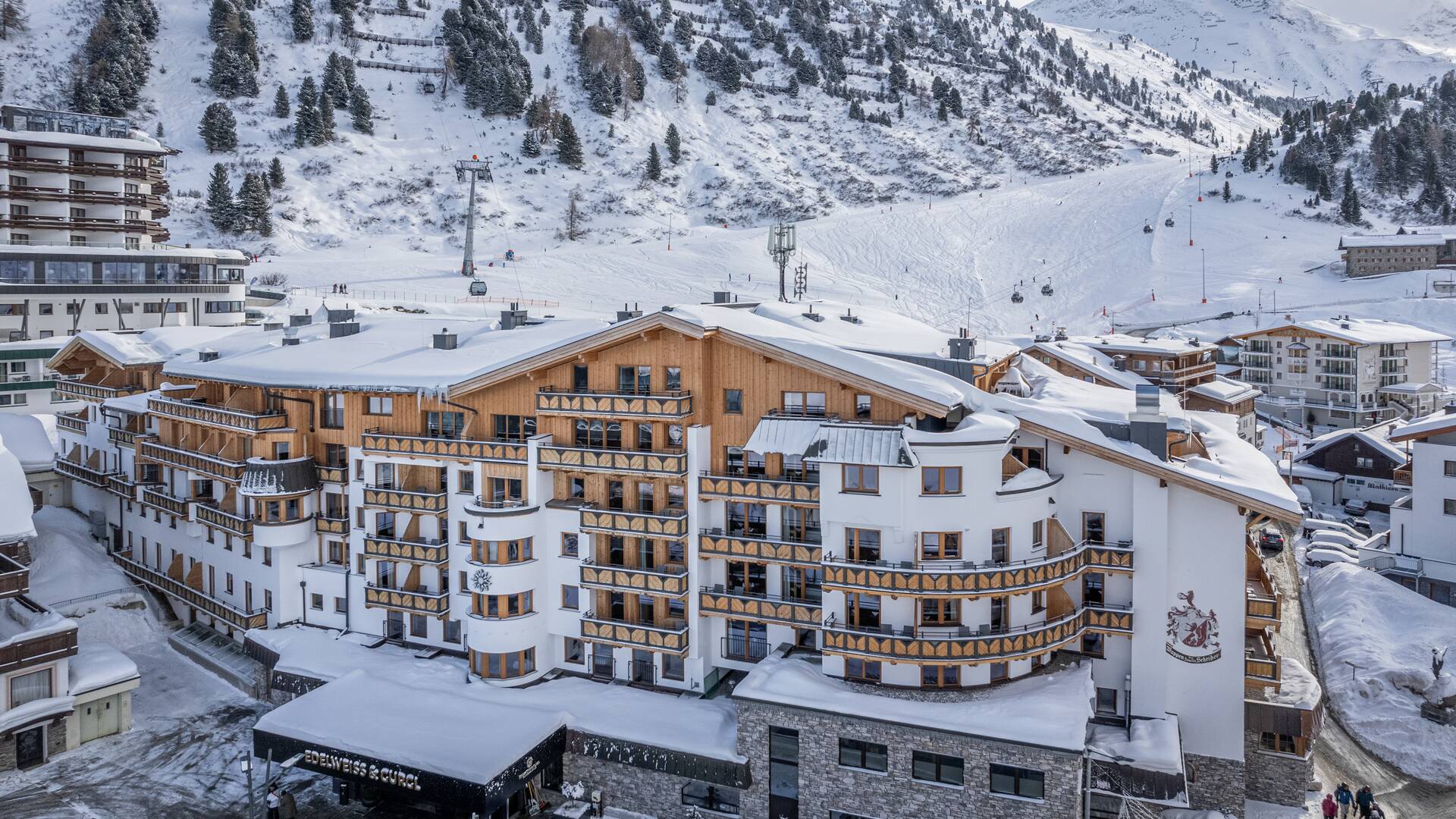 Hotel Edelweiss & Gurgl im Winter