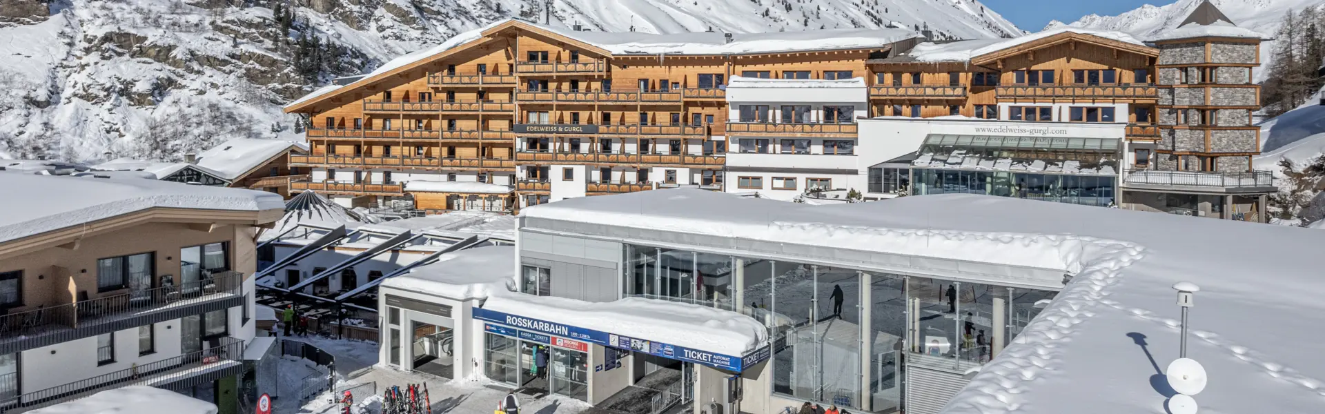 Hotel Edelweiss& Gurgl direkt an der Piste