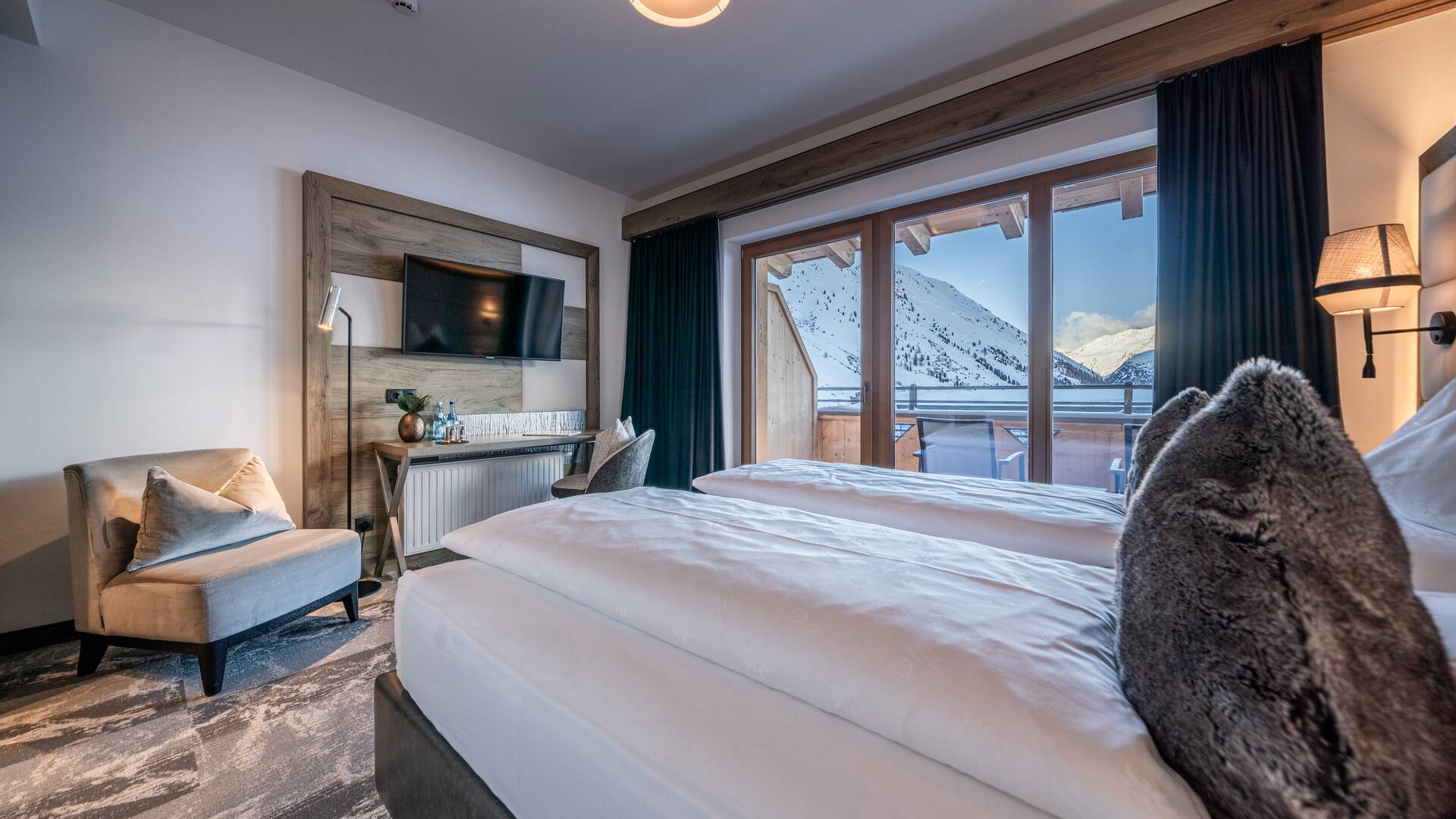 Hotel Edelweiss & Gurgl Zimmer und Suiten in Obergurgl