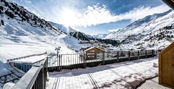 skihotel obergurgl directly at the ski slope