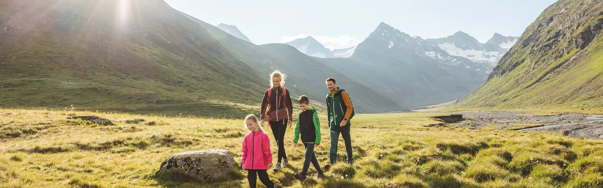 Familienwanderung in Obergurgl